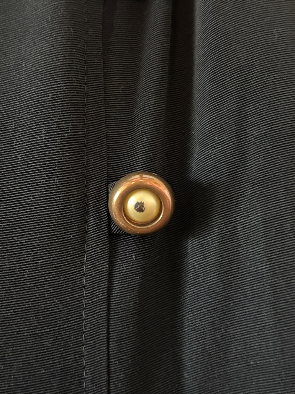Vintage Blondie & Me Black Sleeveless Button-Accent Maxi Dress Made in USA - Picture 9 of 9